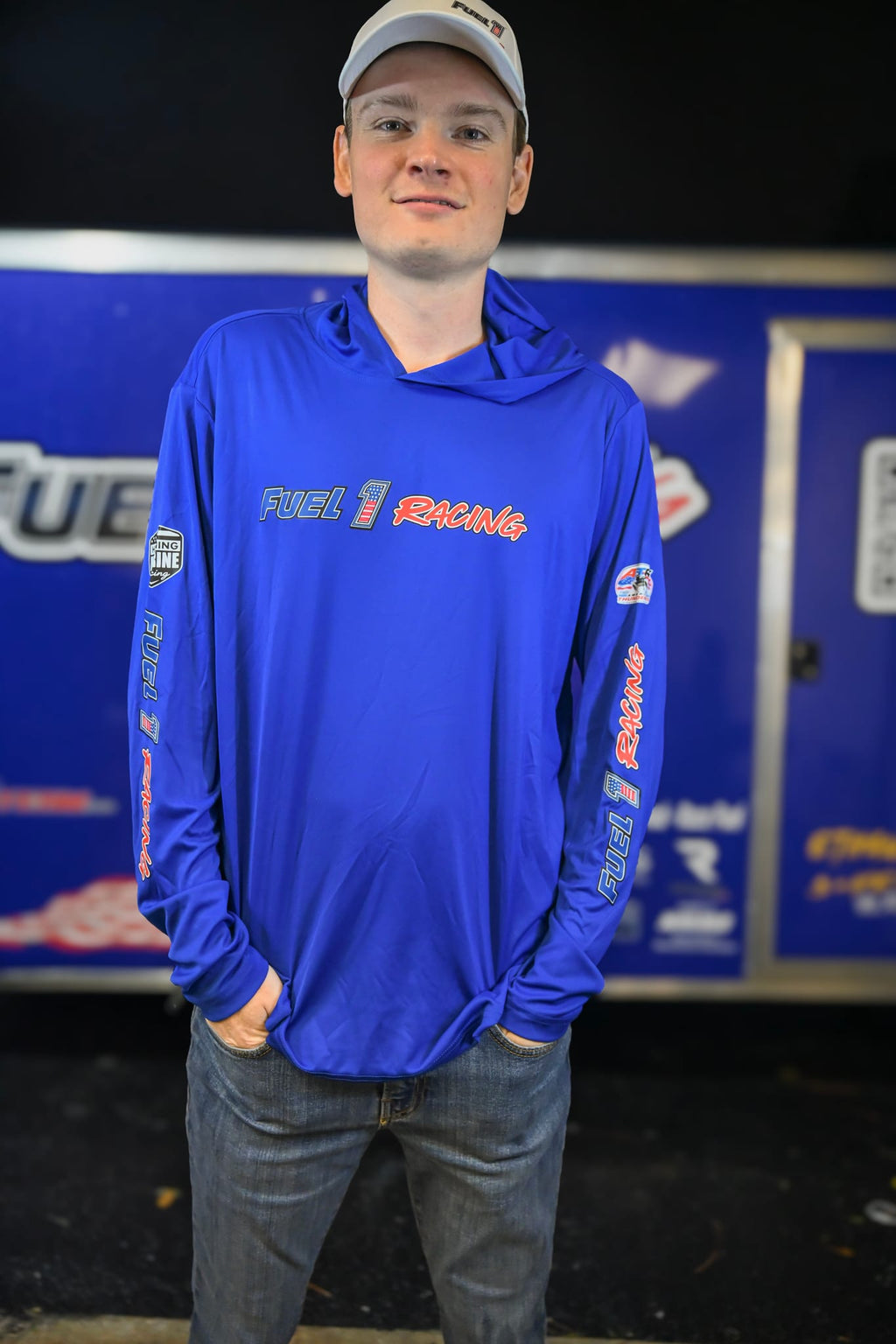 White Fuel 1 Team Hat