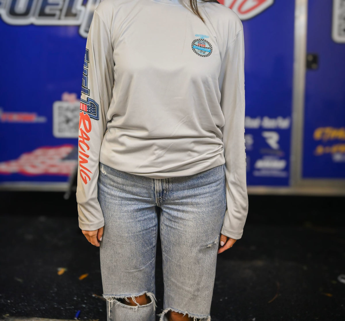 Gray APBA Long Sleeve