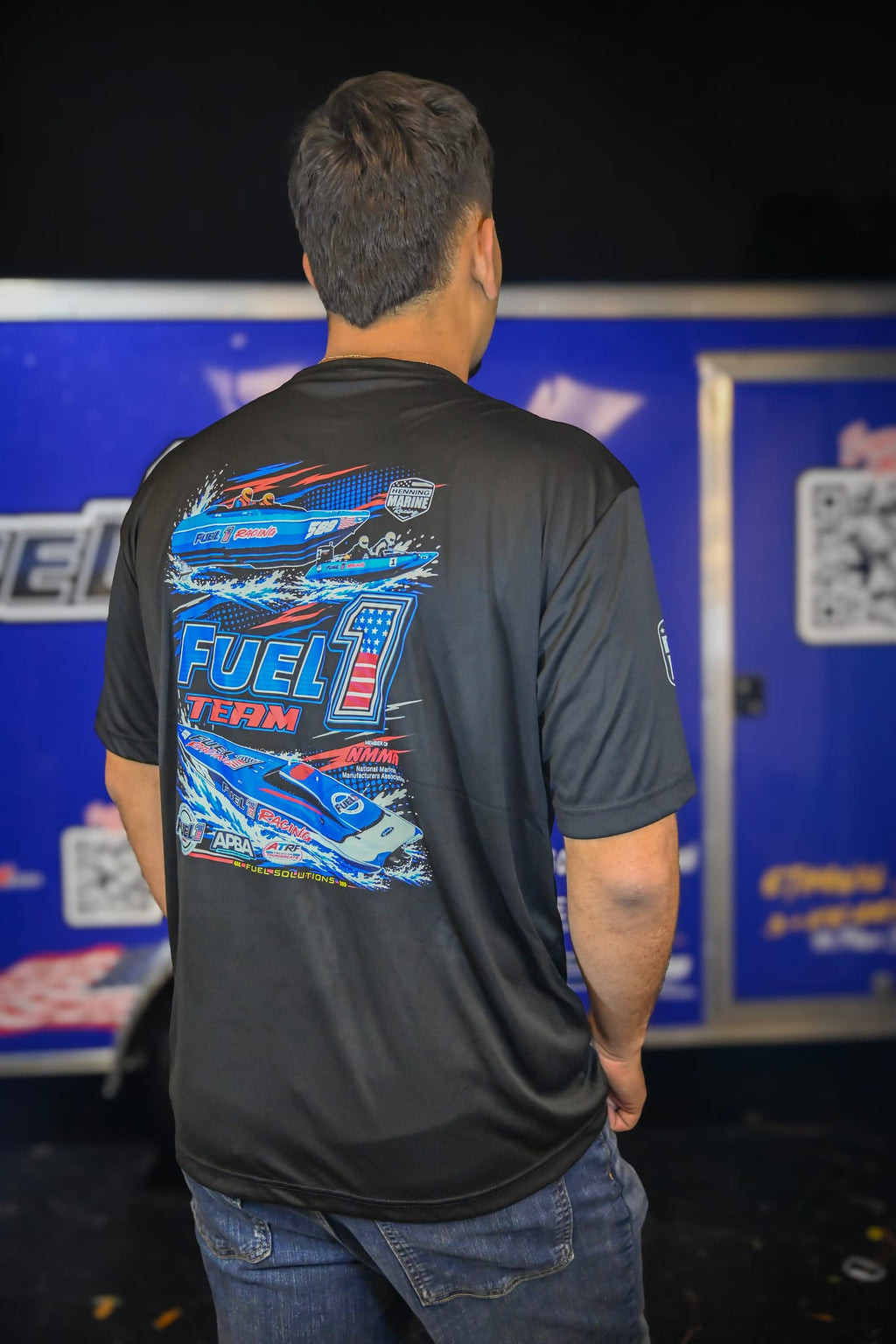 Fuel 1 Team Tee - Black