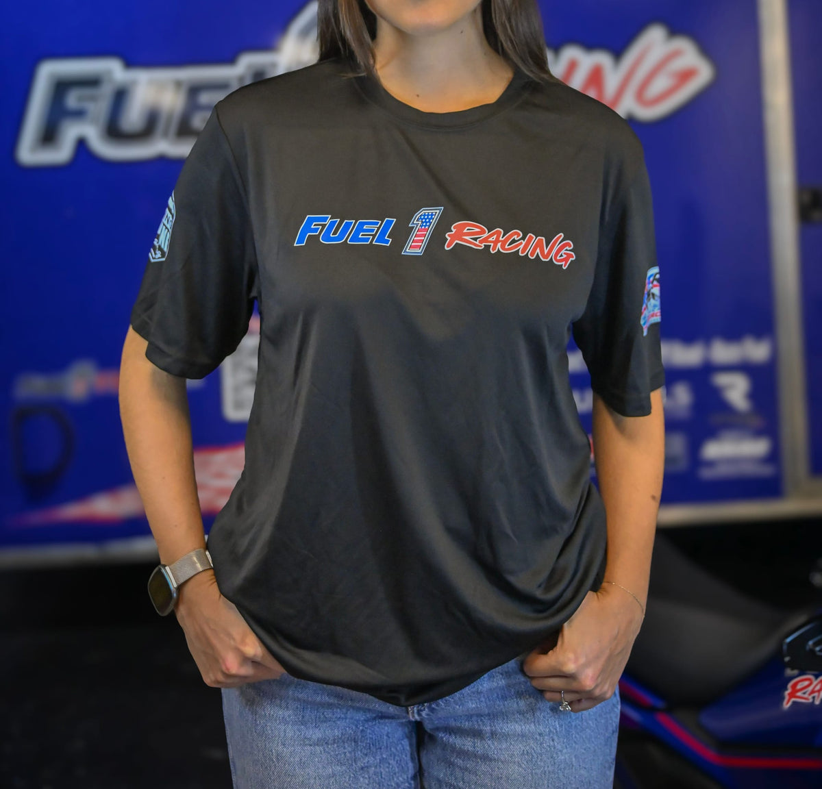 Black Fuel 1 Racing Tee