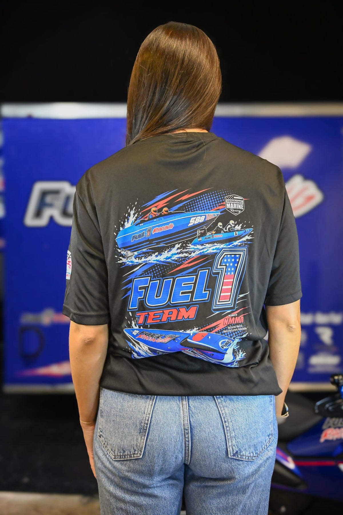 Fuel 1 Team Tee - Black