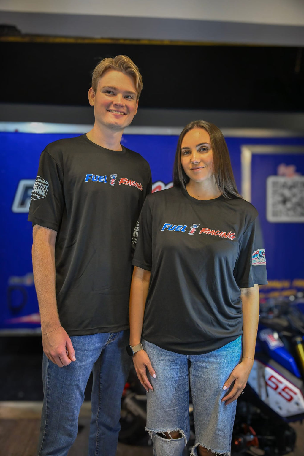 Black Fuel 1 Racing Tee